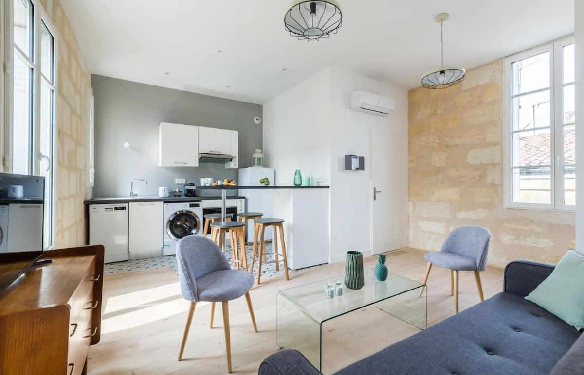 Magnifiques Appartements Climatises En Plein Coeur Des Chartrons Bordeaux Exterior foto